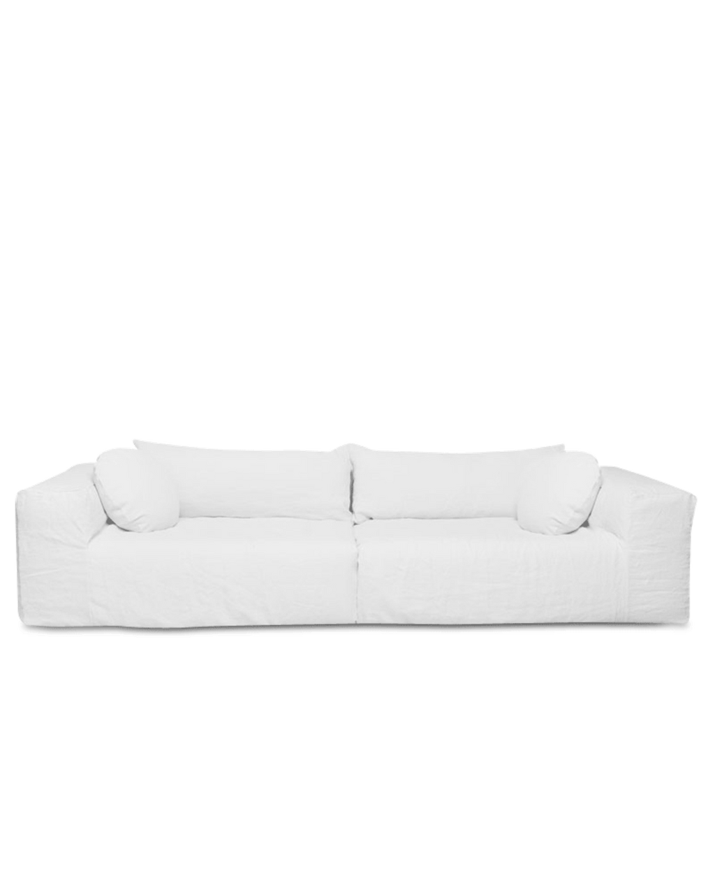 Bed And Philosophy - Slow Family Sofa 4 seater - White Linen