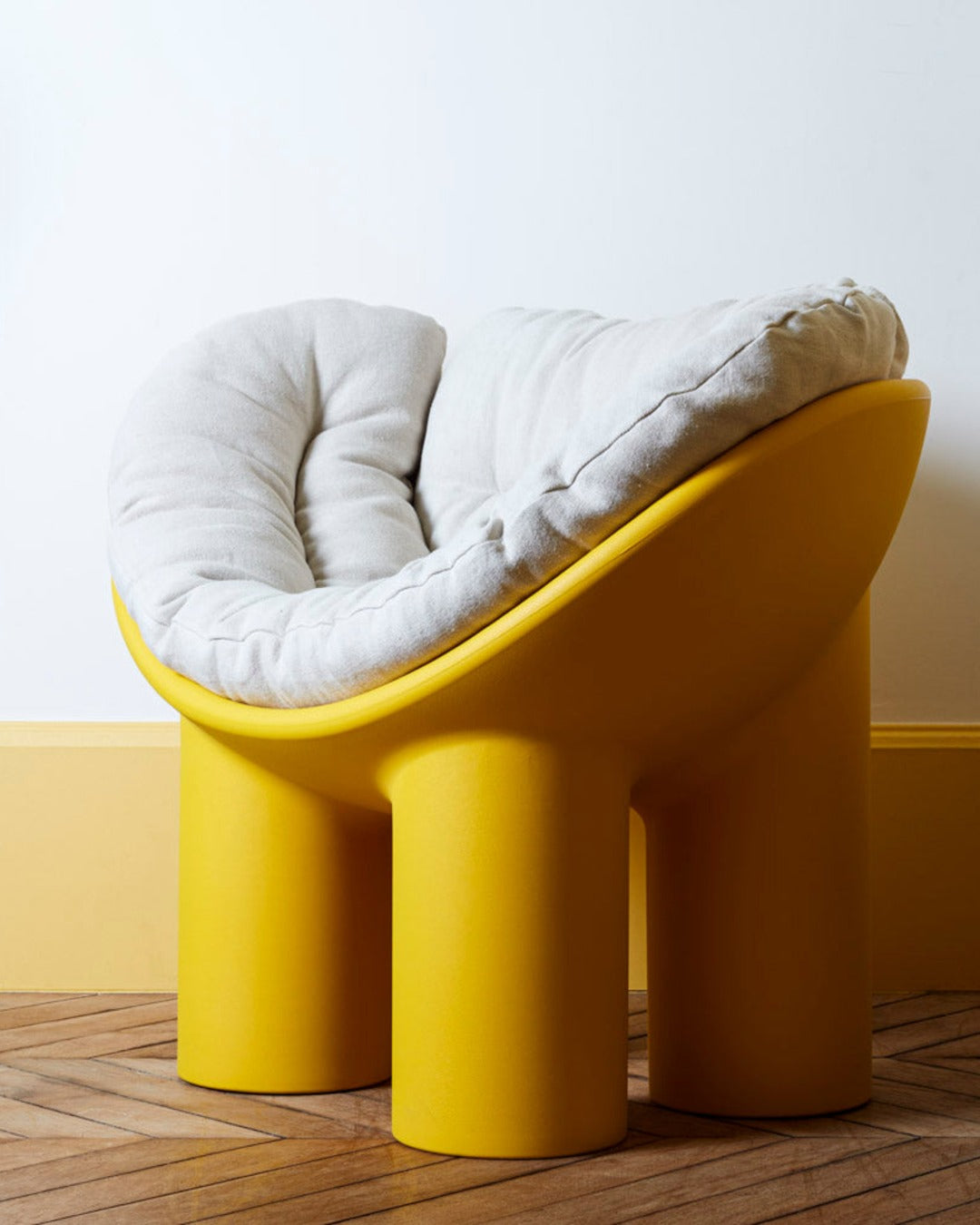 Driade - Roly Poly Armchair - Yellow Ochre
