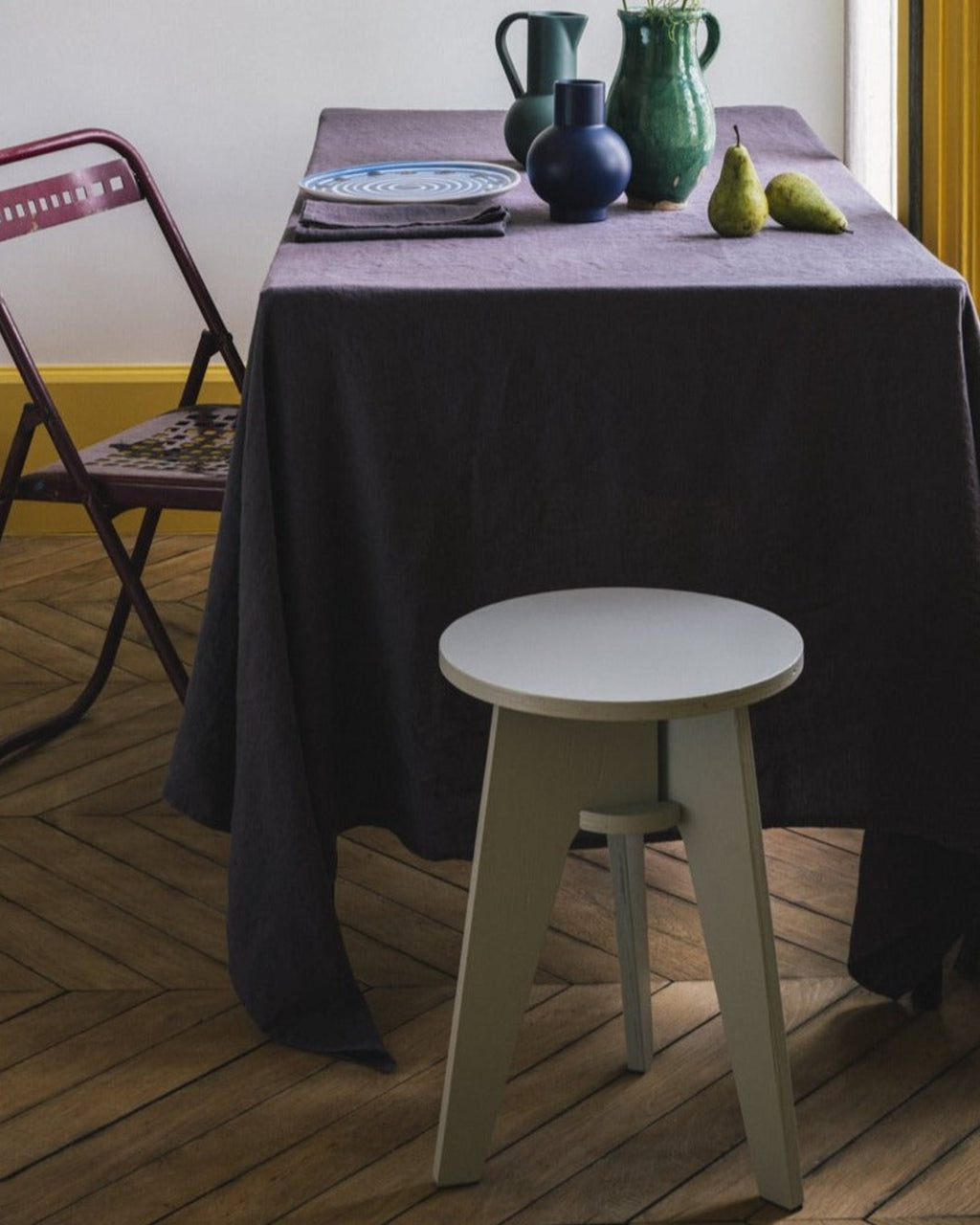 Piet Hein Eek - Tabouret Crisis - Gris