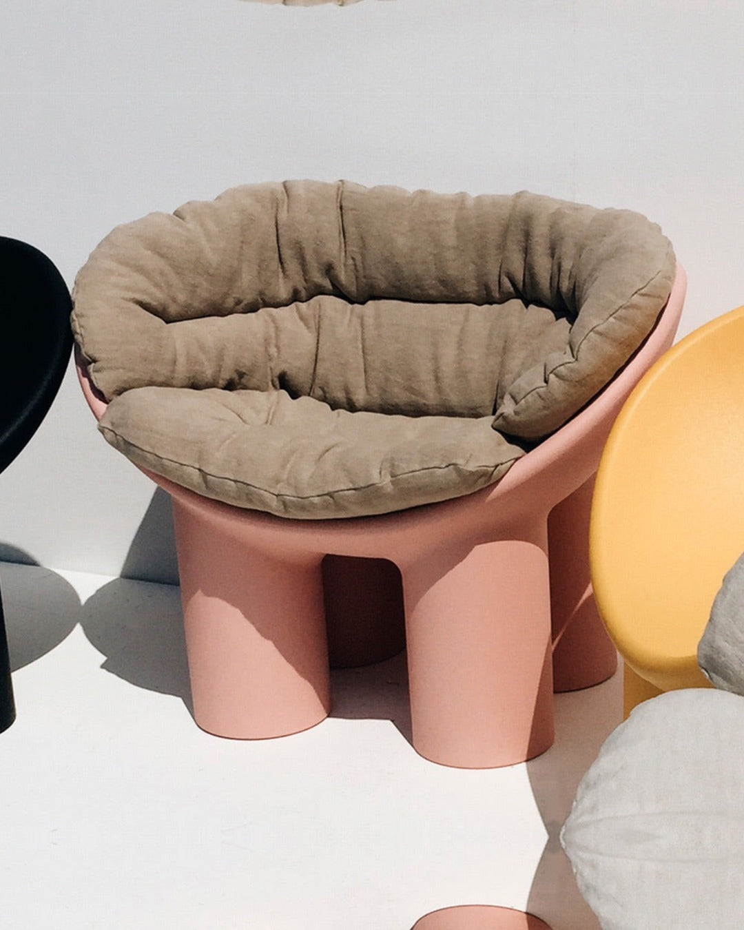 Driade - Cushion for Roly Poly Armchair - Marrone