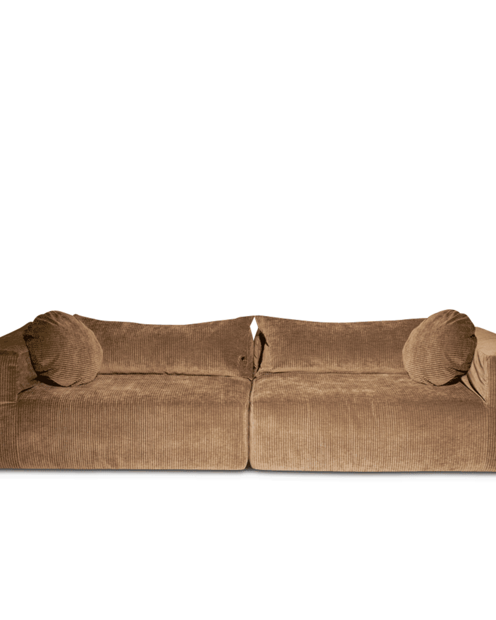 Bed And Philosophy - Slow Family Sofa 4 seater - Côtelé Sepia