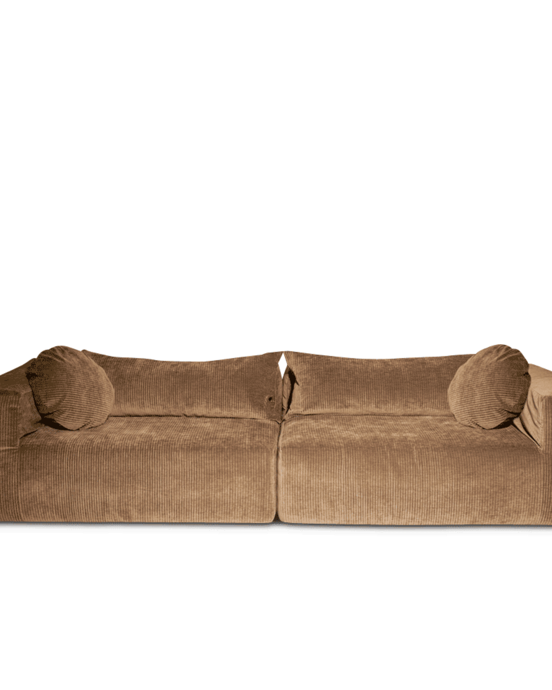 Bed And Philosophy - Slow Family Sofa 4 seater - Côtelé Sepia