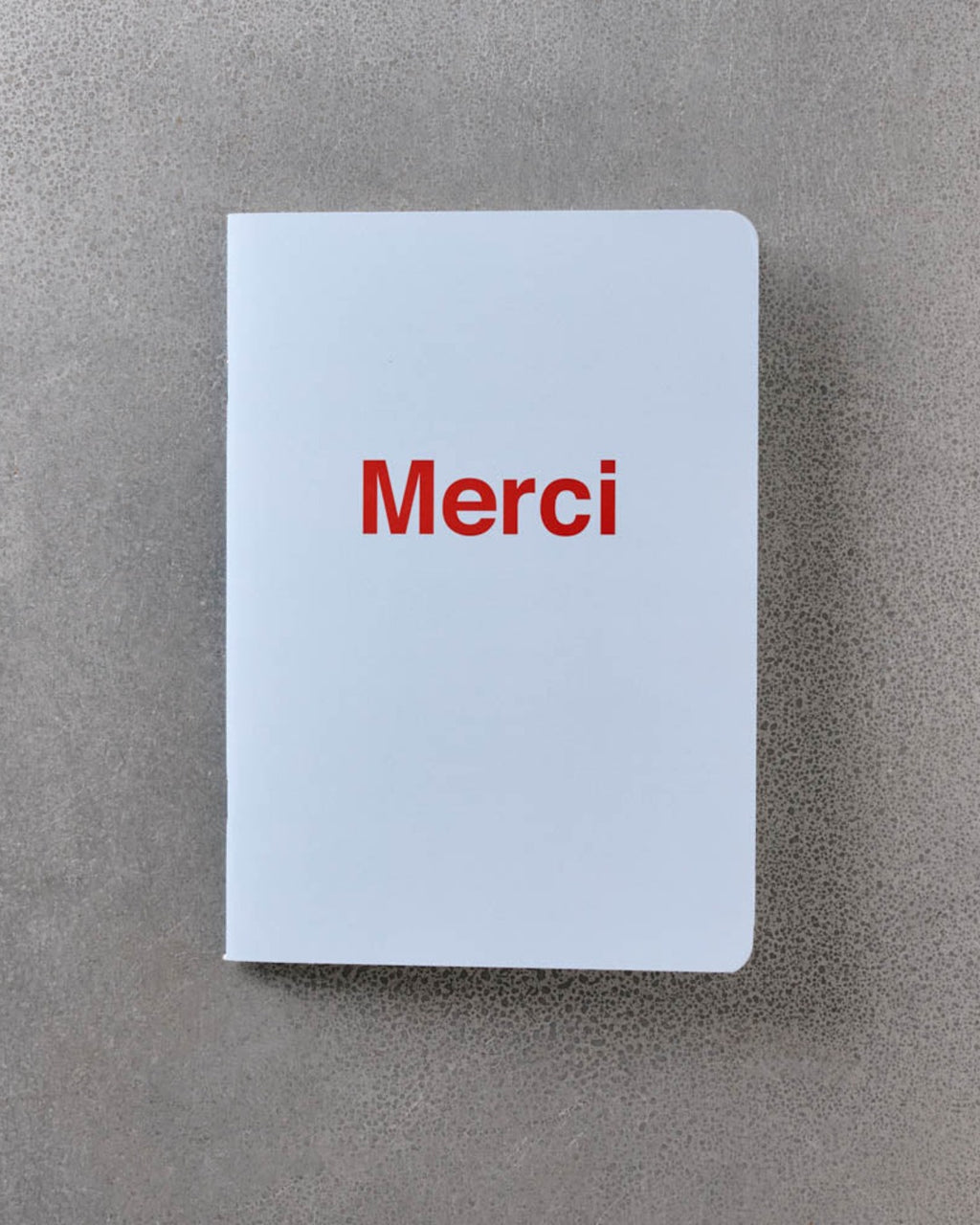 Merci - Carnet - Bleu Zénith & Corail