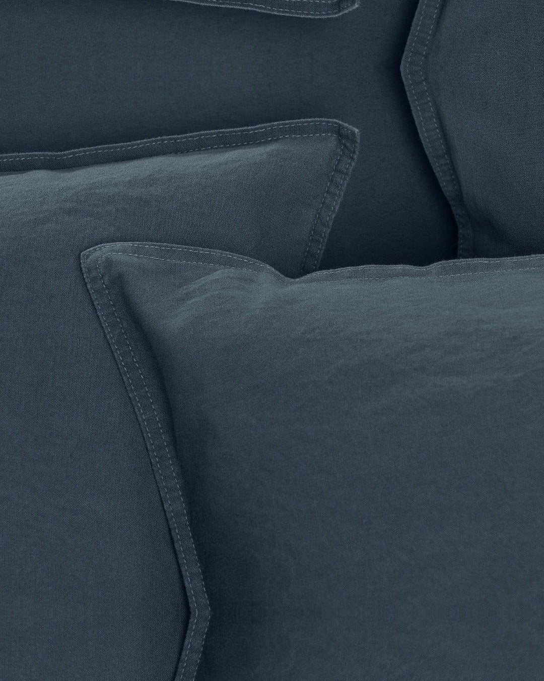 Merci - Housse Canapé Convertible - Bleu Pétrole