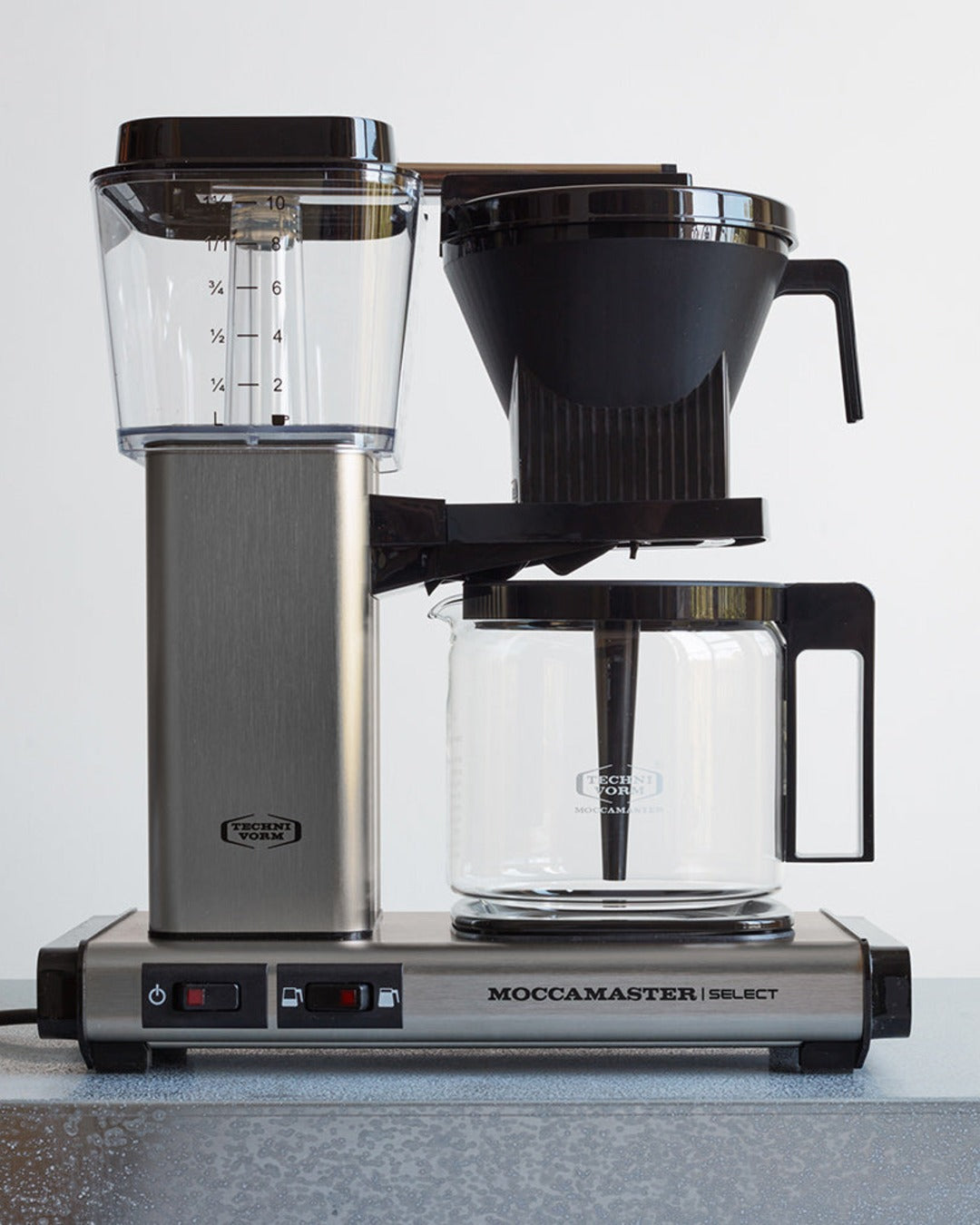 Moccamaster - Cafetière Filtre Kbg - Alu Brossé