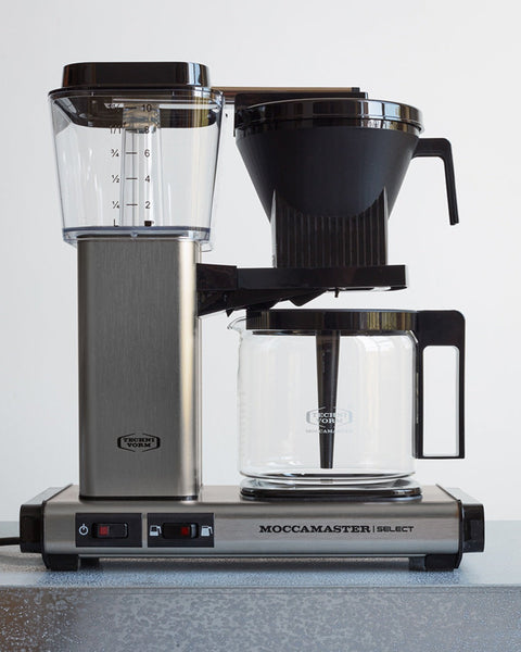 Moccamaster - KBG Filter Coffee Maker - Brushed Aluminium