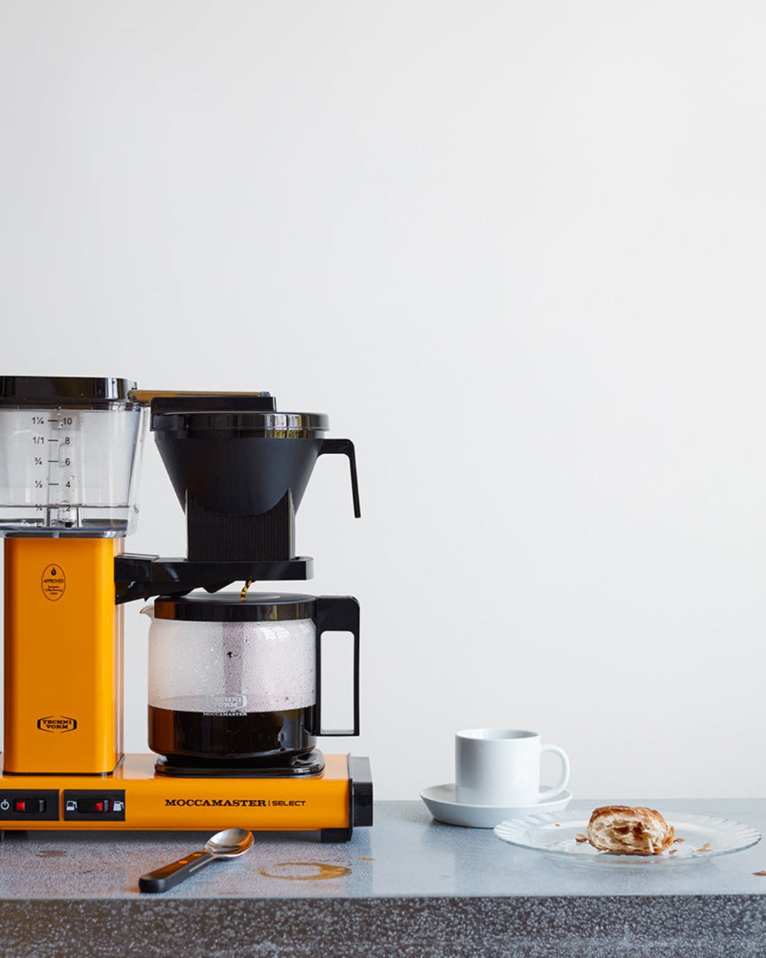 Moccamaster - Cafetière Filtre Kbg Select - Jaune