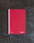 Merci x Taisei - Notebook A5 - Red