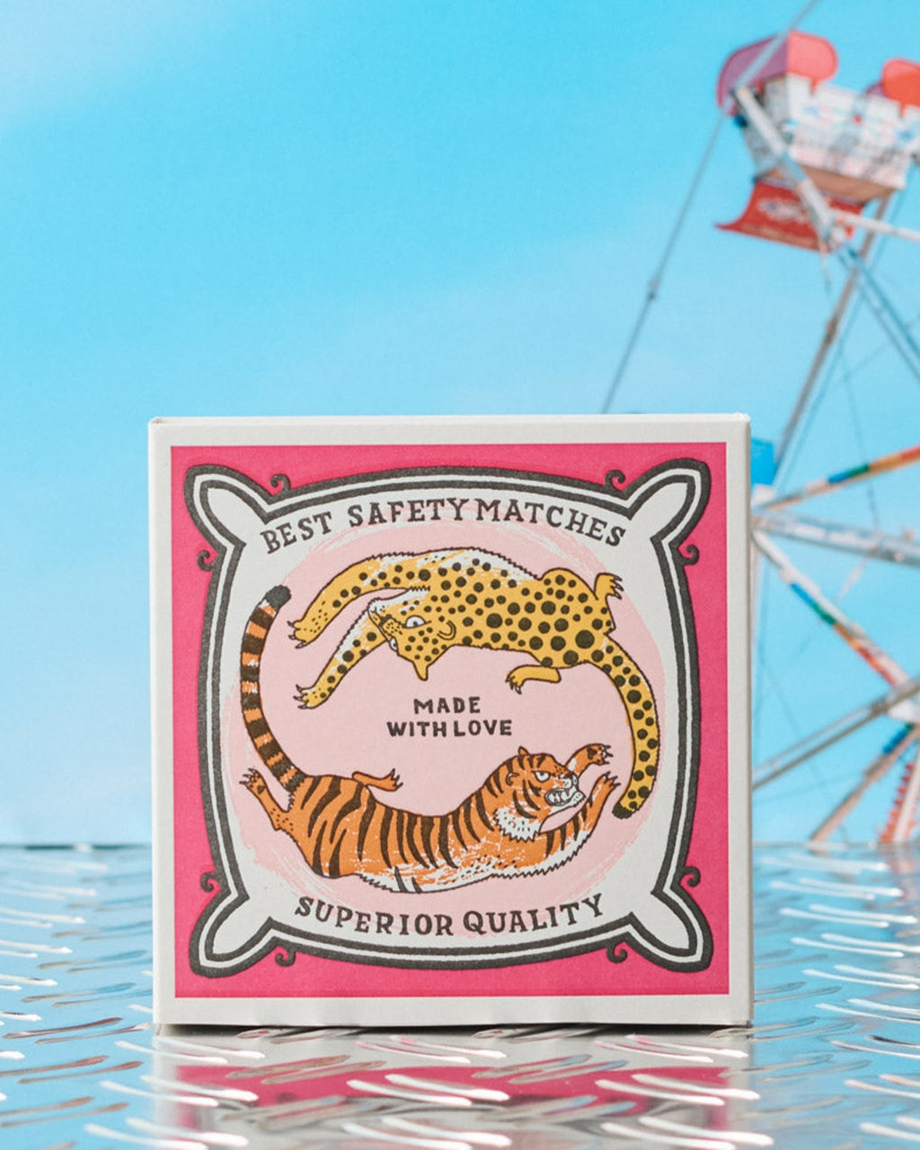 Archivist - Boîte De 150 Grandes Allumettes Tigre Léopard