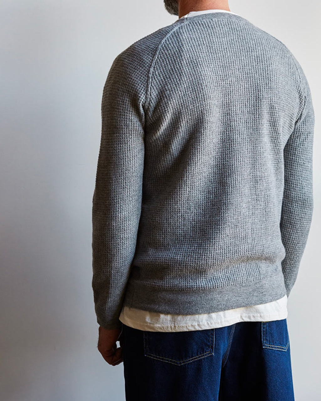 Merci - Pull en laine - Gris