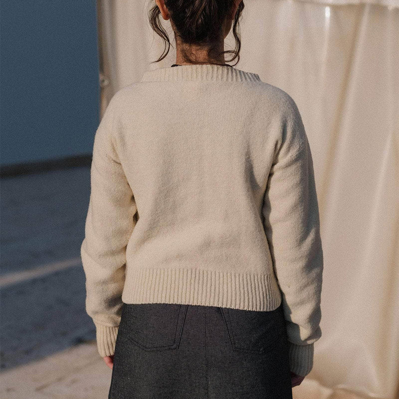 Baserange - Cardigan Tier - Sand