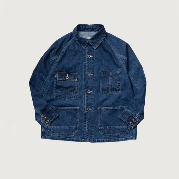 Ordinary Fits - Veste Coverall - Used Blue