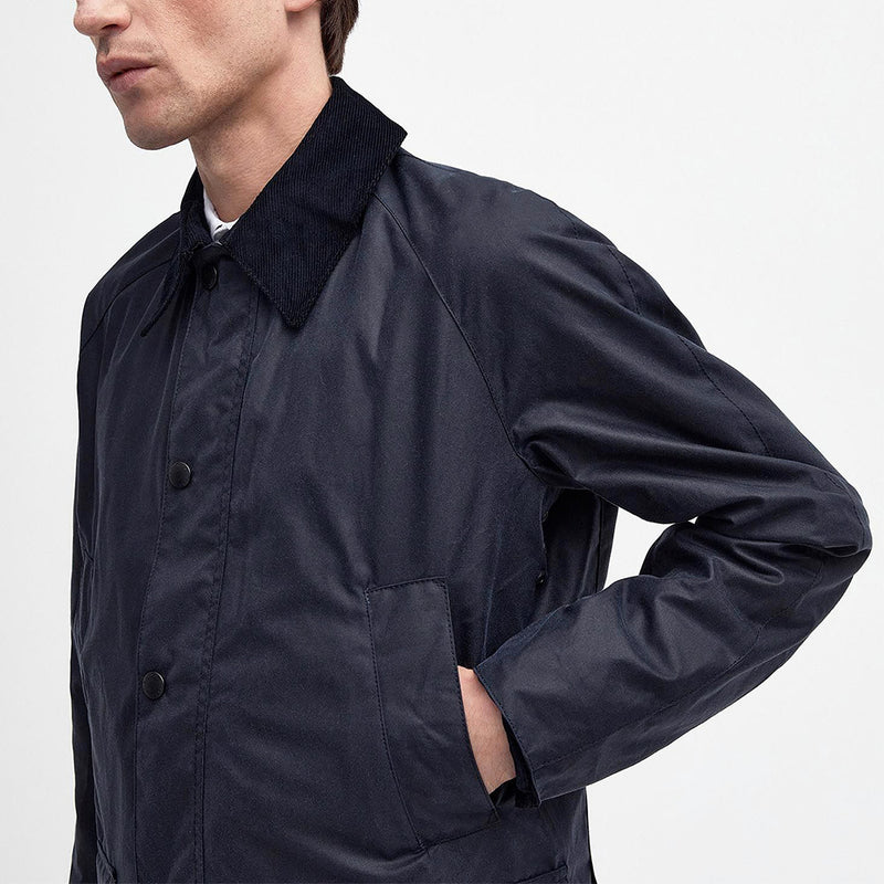 Barbour - Veste Ashby Wax Jacket - Marine