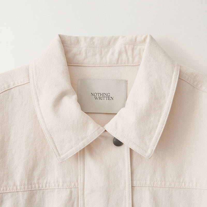 Nothing Written - Veste Simon - Blanc Cassé