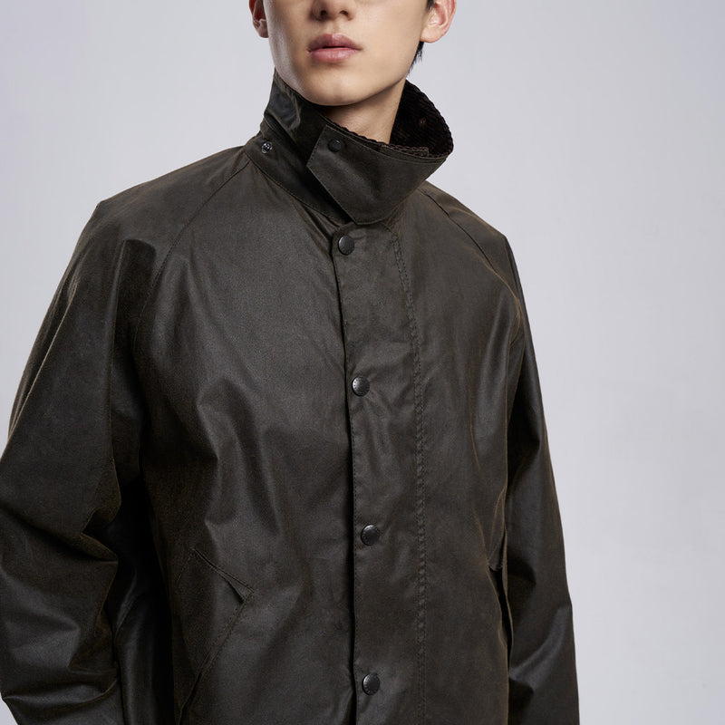 Barbour - Veste Os Transport Wax - Olive