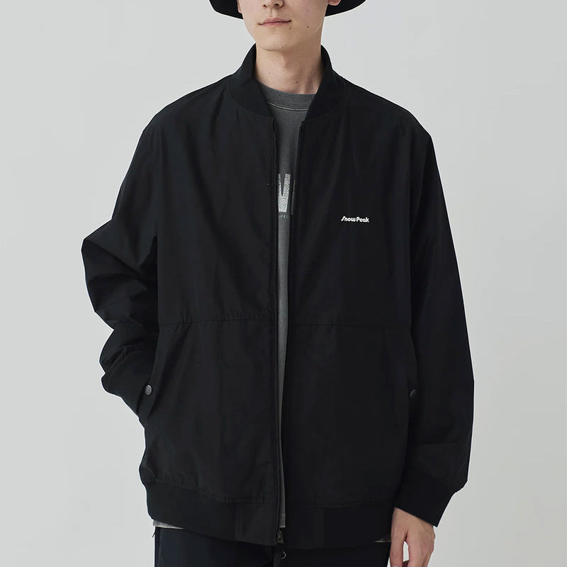 Snow Peak - Veste Light Mountain Cloth - Noir