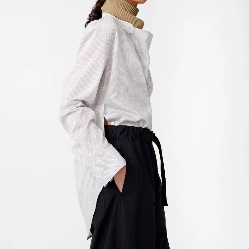 Studio Nicholson - Blouse Pampa - Craie