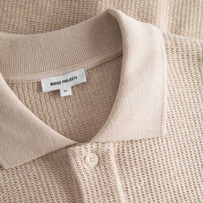 Norse Projects - Chemise Gustav - Beige Avoine