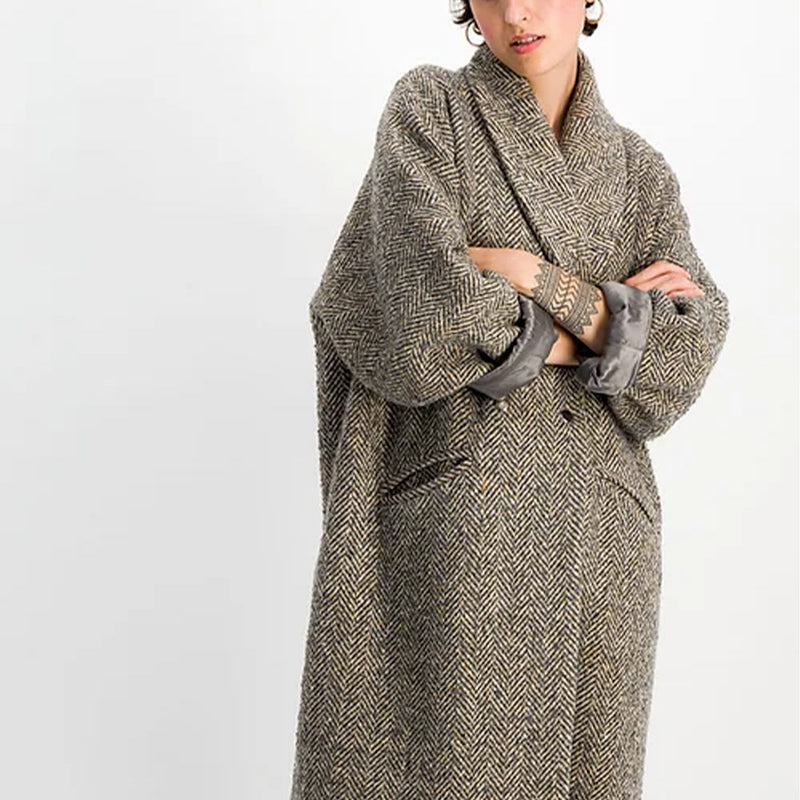 SIX SŒURS - Manteau Yolande - Gris