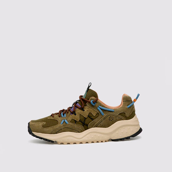 FLOWER MOUNTAIN - Baskets Yamabushi Uni Suede Nylon - Gris