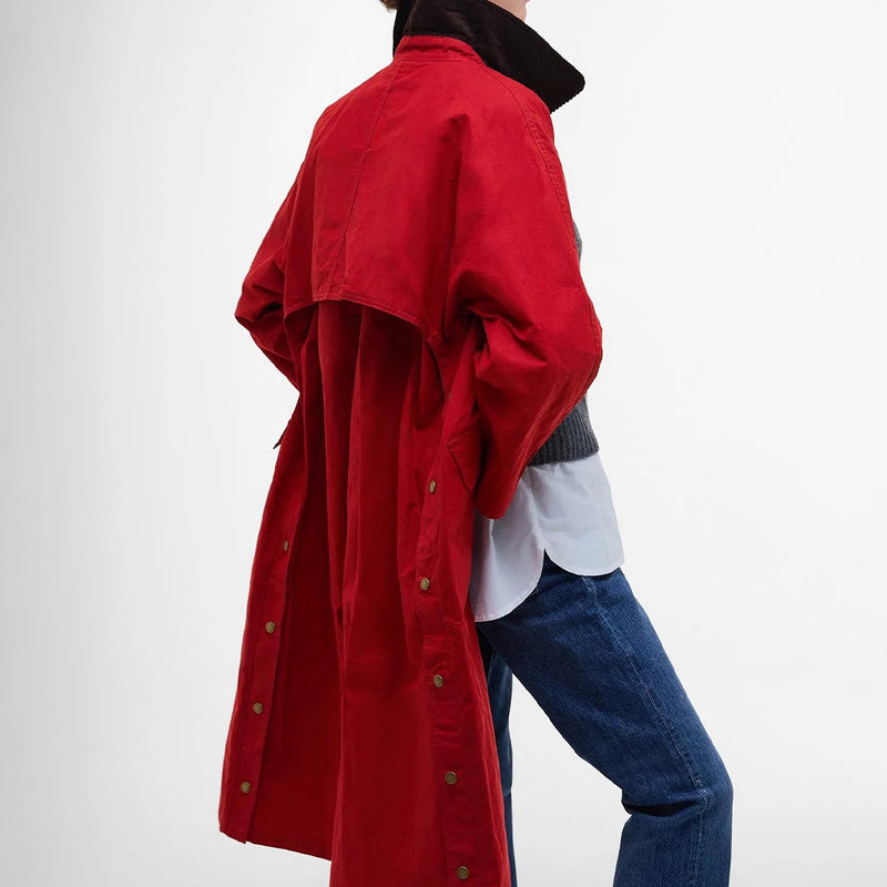 Barbour - Imperméable Alexa Lizzy Showerproof - Rouge