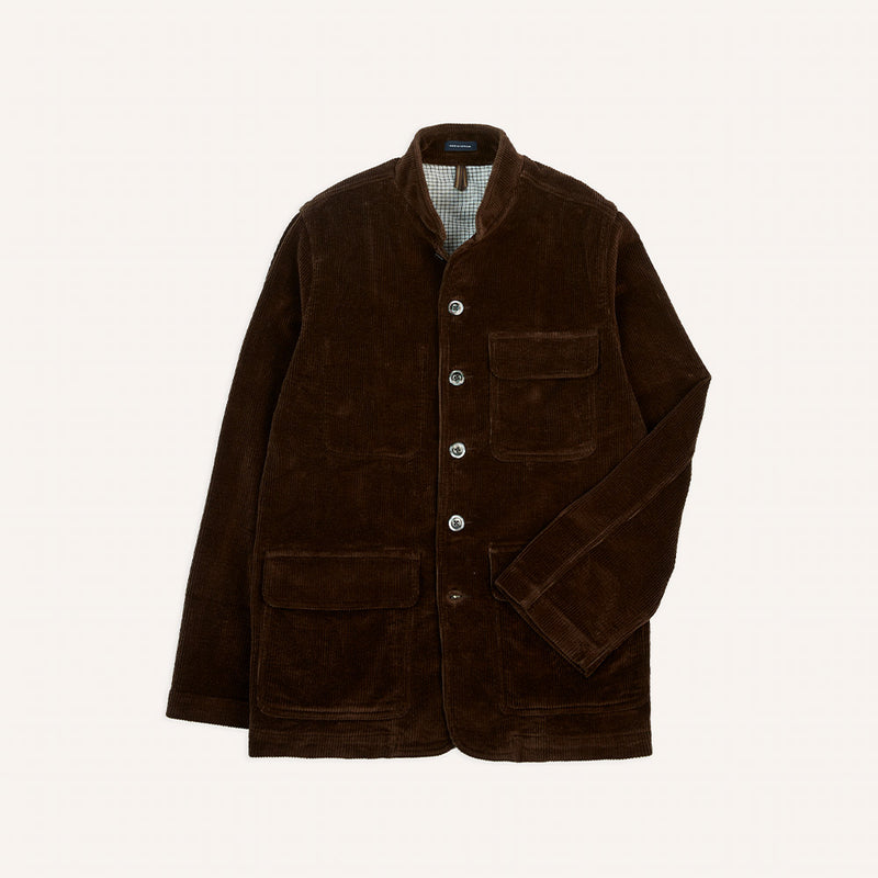 Drake's - Veste Forestière - Marron