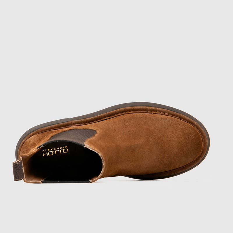 Alexander Hotto - Bottes Beatles - Marron Coco Fox