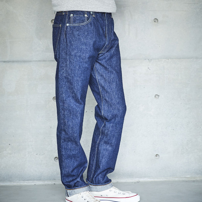 OrSlow - Jeans selvedge 107 Ivy - Bleu