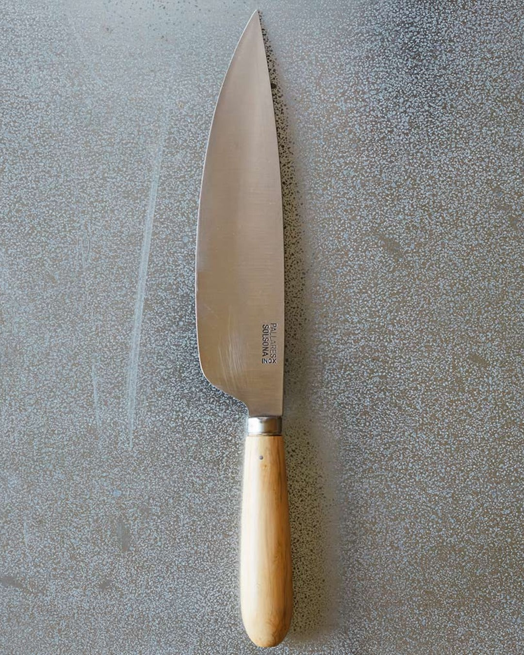 Pallares Solsona - Couteau De Table Avec Manche En Buis - Naturel