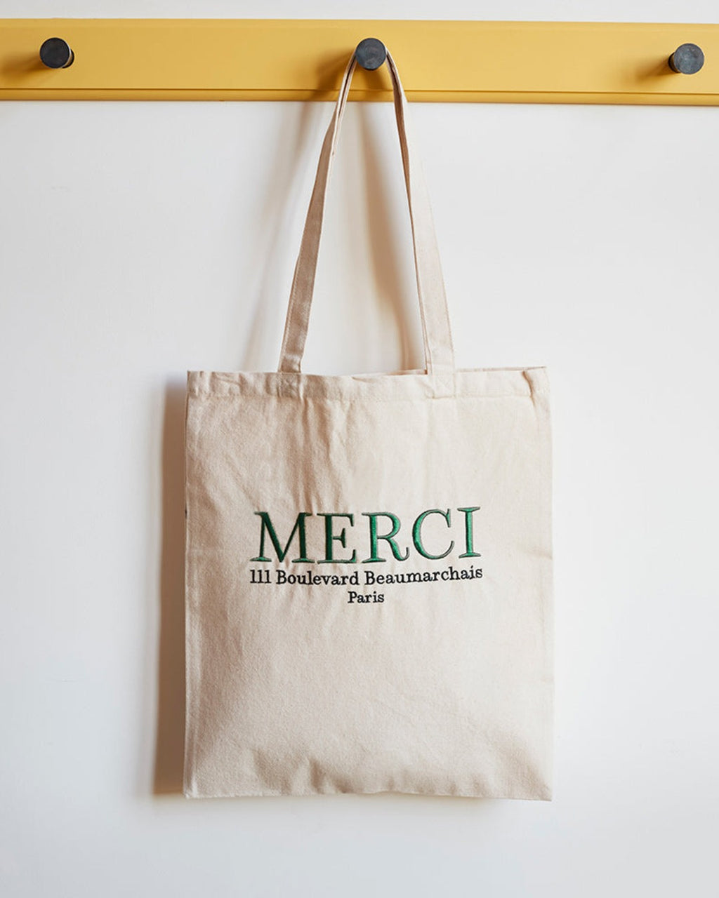Merci - Cotton Tote Bag - Merci 111 Green