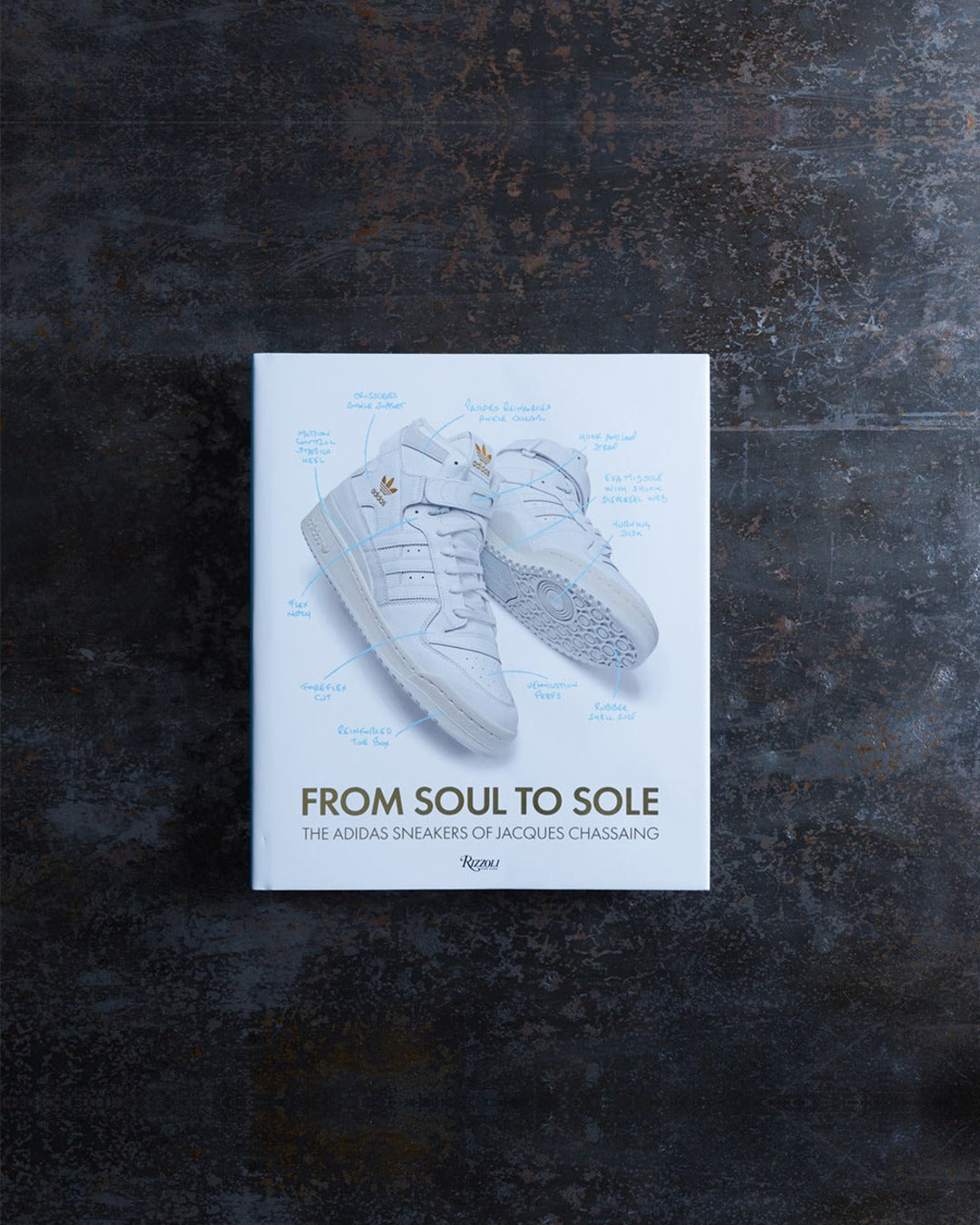 Rizzoli - Livre From Soul To Sole, The Adidas Sneakers Of Jacques Chassaing