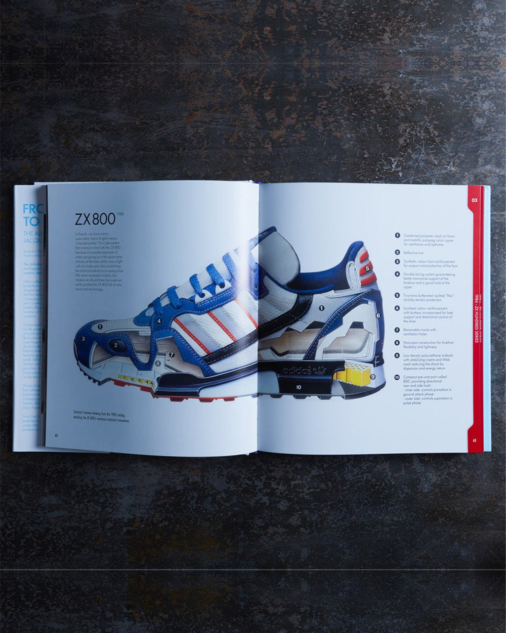 Rizzoli - Book - From Soul to Sole, the Adidas sneakers of Jacques Chassaing