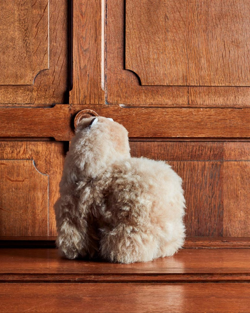 Inkari - Peluche Lama En Alpaga Sandstone
