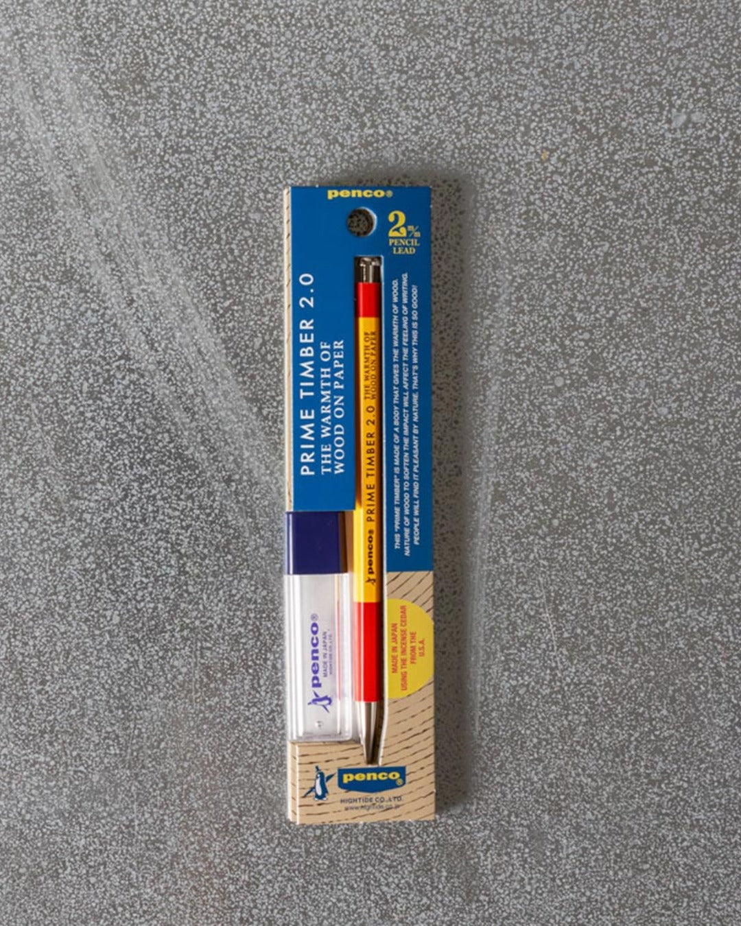 Penco - Prime Timber mechanical pencil - Yellow