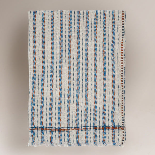 Plaid en laine n°81 - Mocha