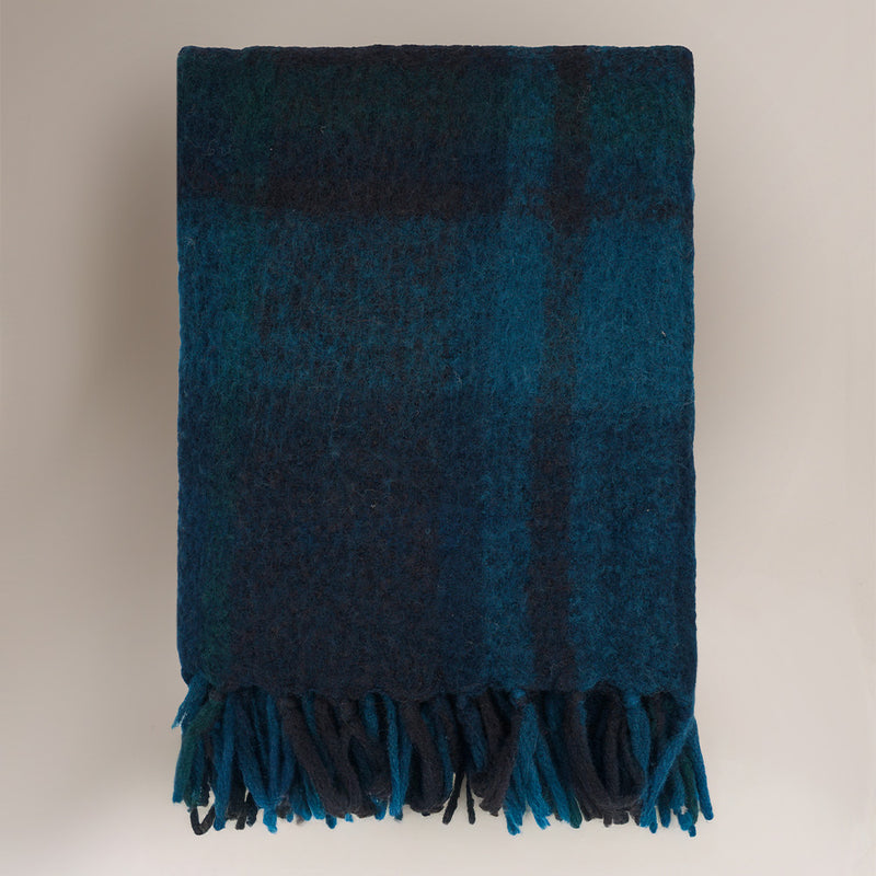 Plaid en laine n°84 - Navy Blue