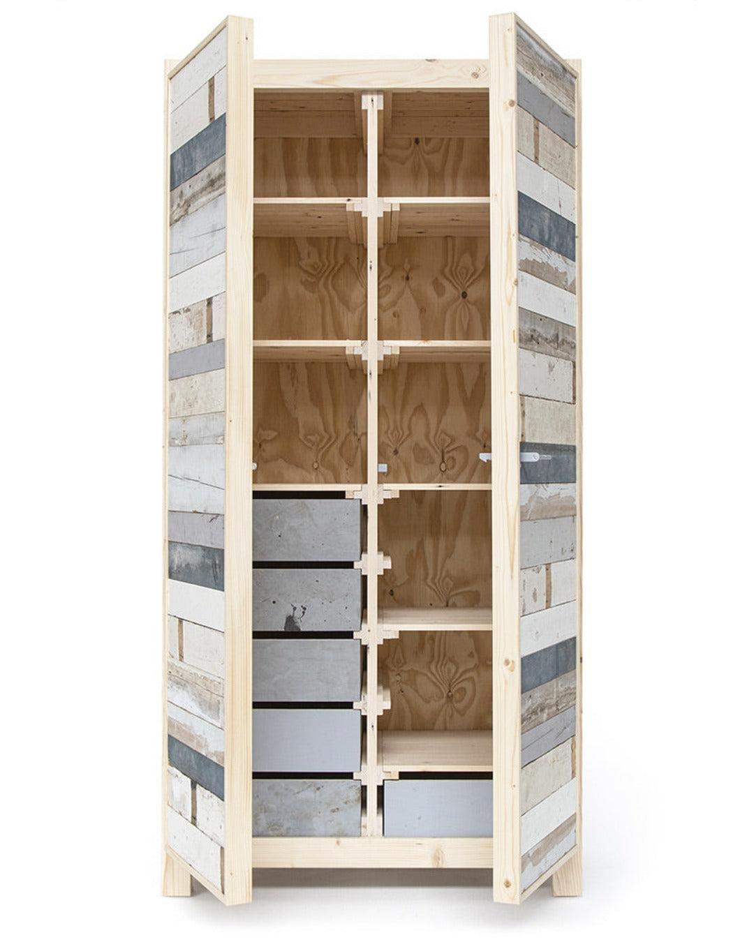 Piet Hein Eek - Armoire En Bois De Rebut