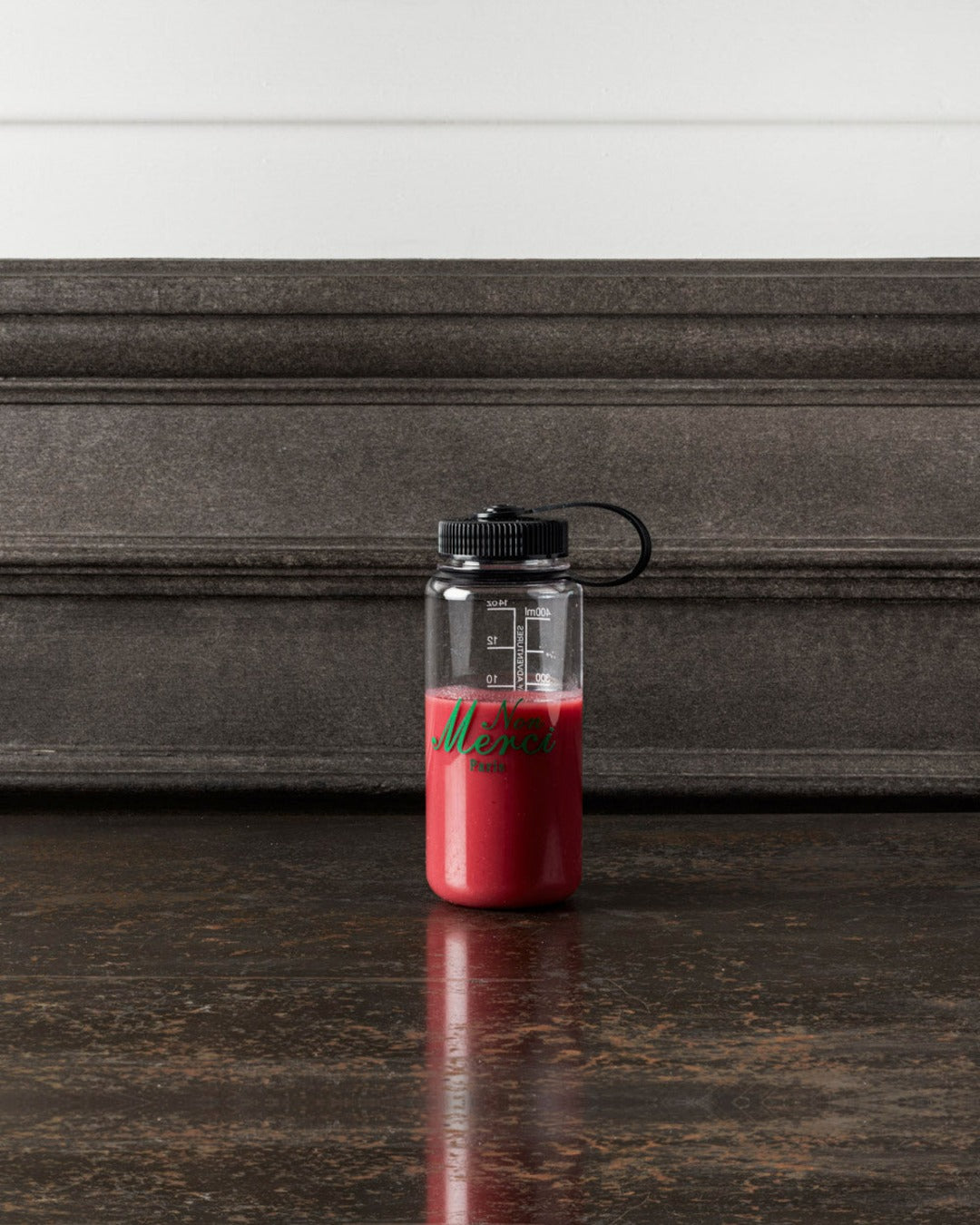 Merci x Nalgene - Gourde Transparente Non Merci - Verte "Rive Gauche"