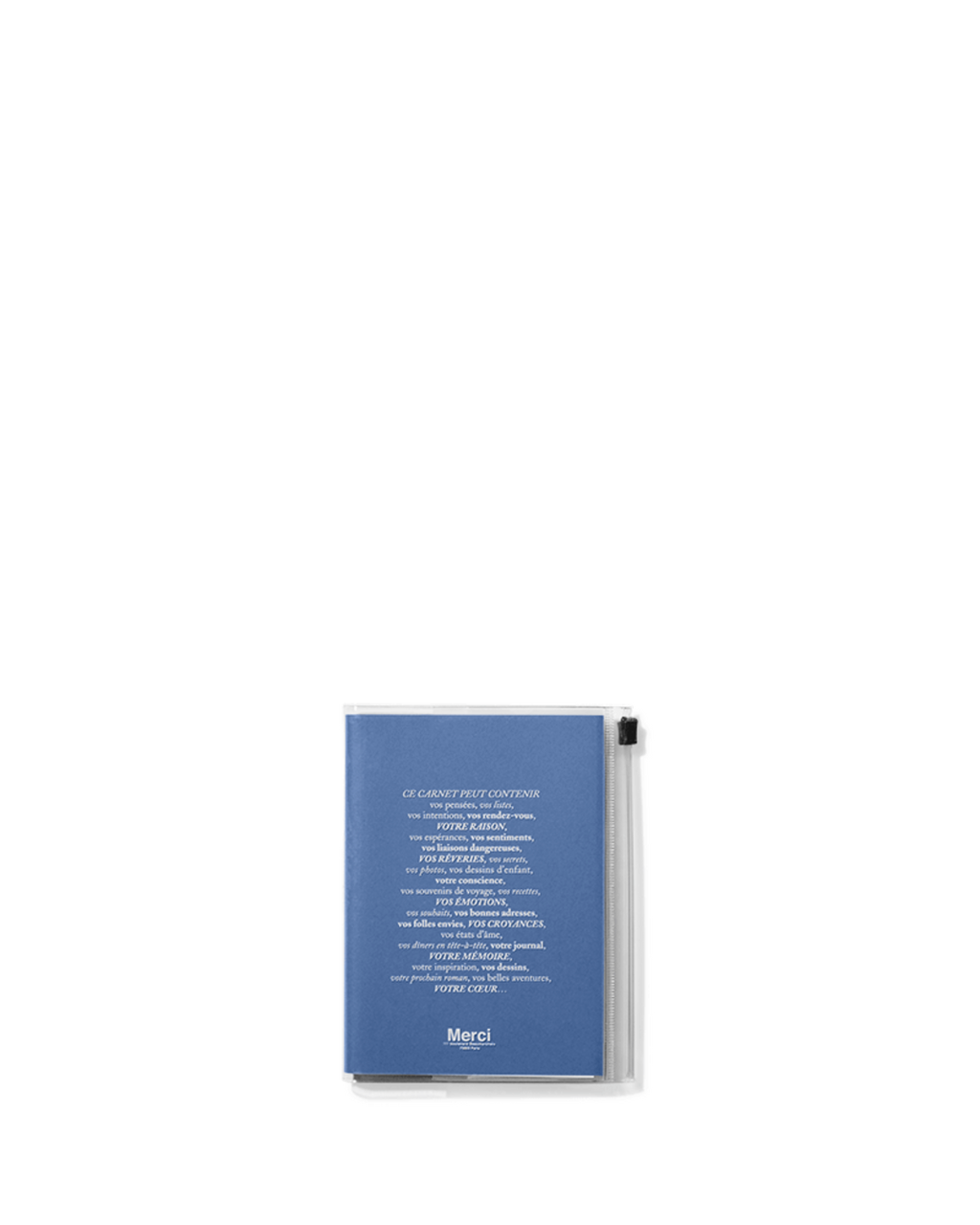 Merci x Marks - Merci notebook - Denim Blue