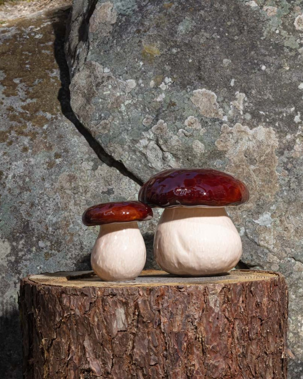 Bordallo - Boîte Champignon En Faïence