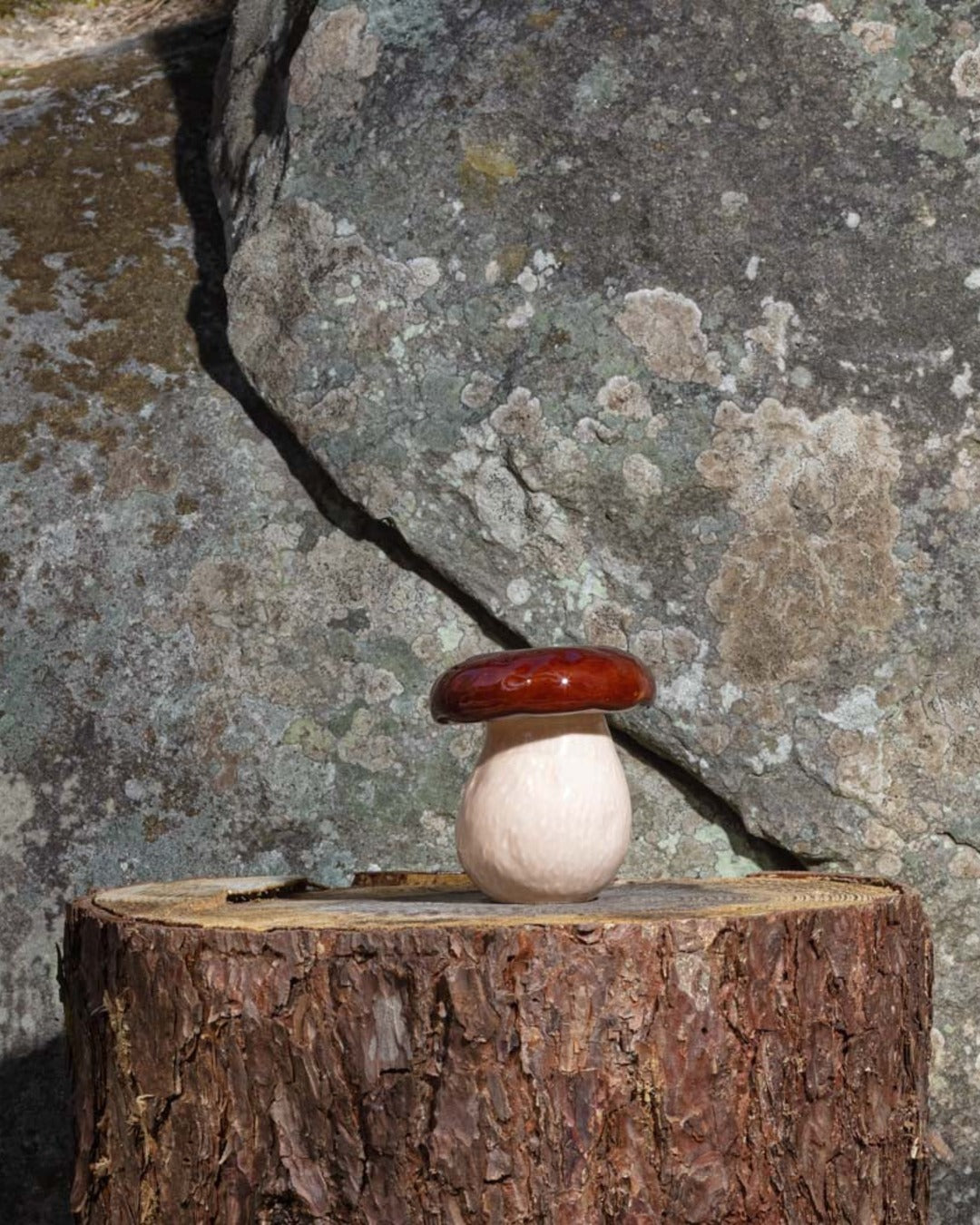 Bordallo - Boîte Champignon En Faïence