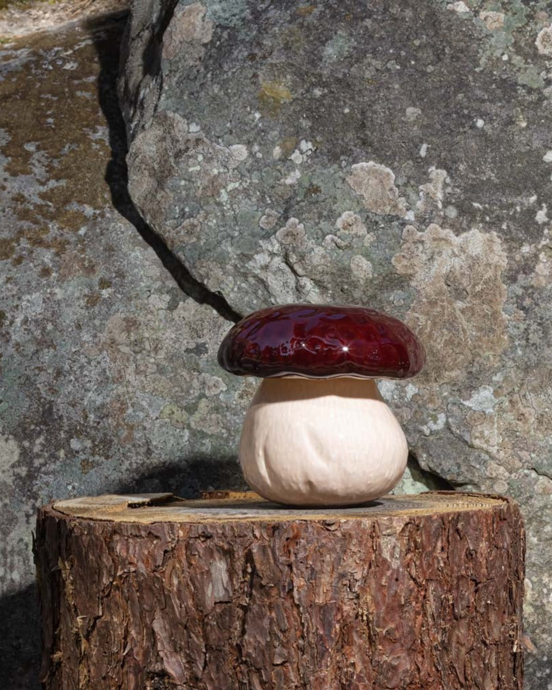 Bordallo - Boîte Champignon En Faïence