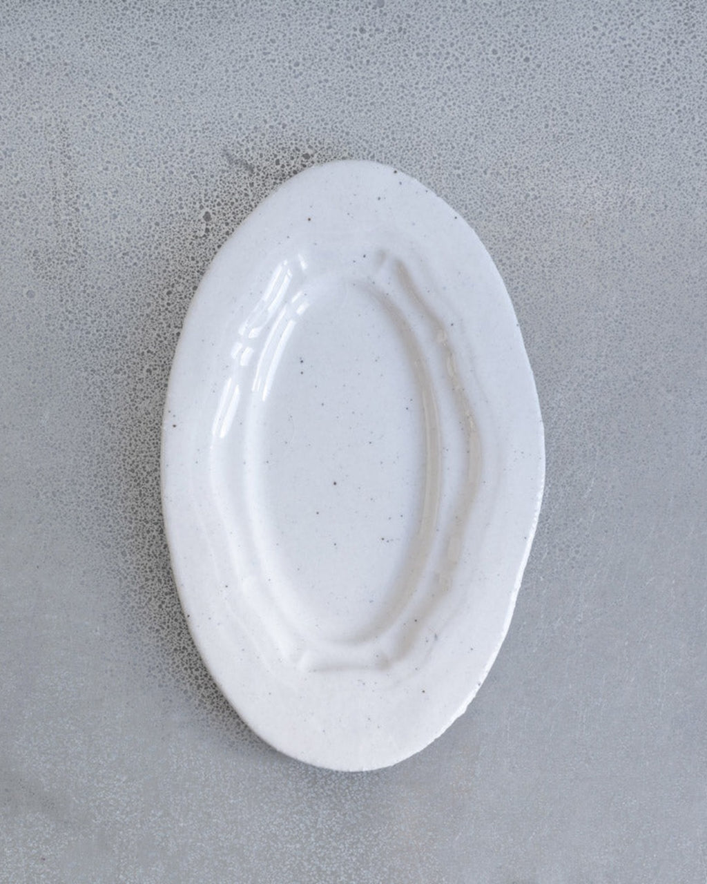 Jars Ceramistes - Plat Oval Réfectoire - Sable Brillant