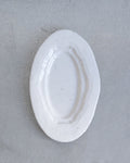 Jars Ceramistes - Plat Oval Réfectoire - Sable Brillant