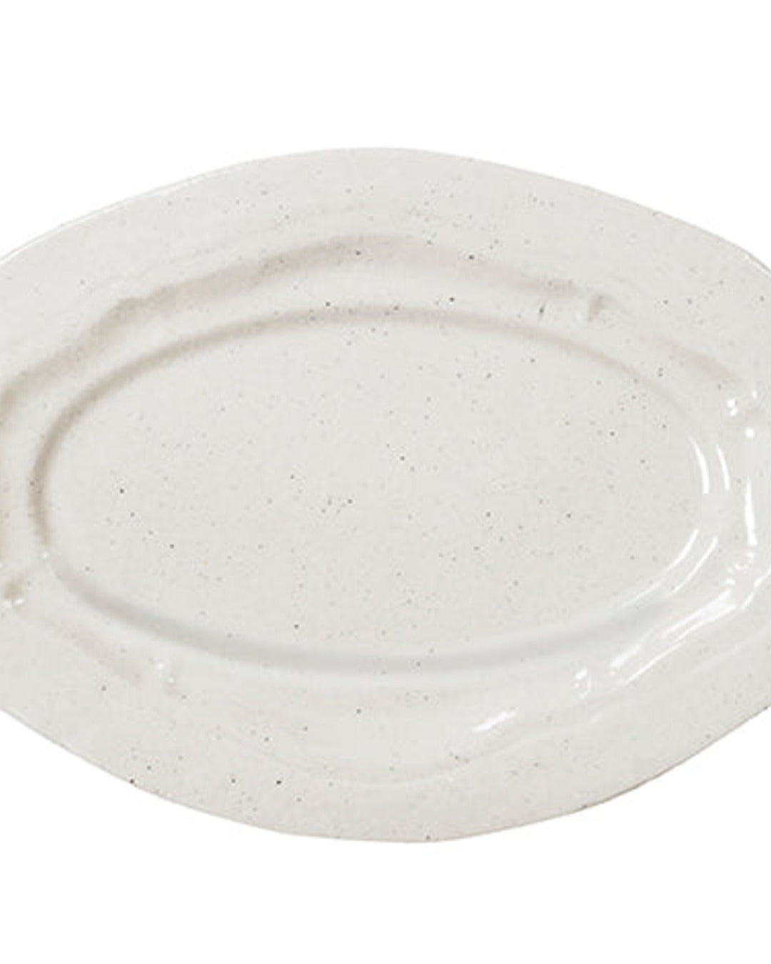 Jars Ceramistes - Plat Oval Réfectoire - Sable Brillant