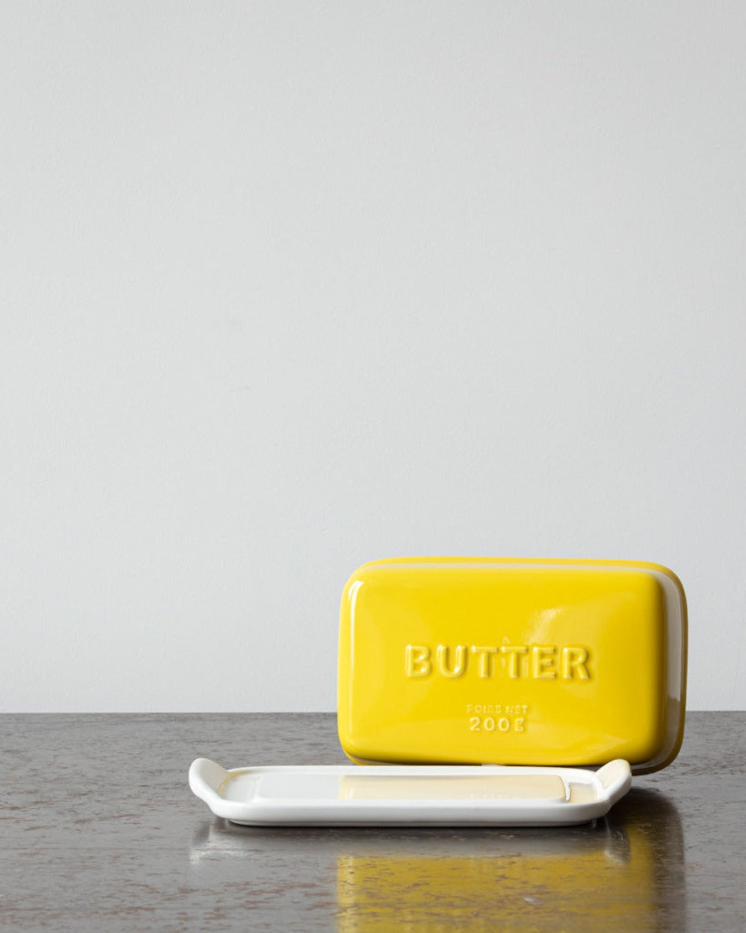 Studio M - Beurrier Arrondi - Jaune