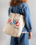 Merci - Tote Bag Jean-Michel - Ecru