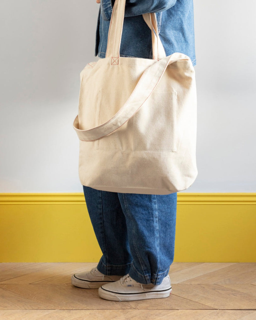 Merci - Tote Bag Jean-Michel - Ecru