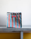 Puebco - Panier Carré - Rouge & Bleu