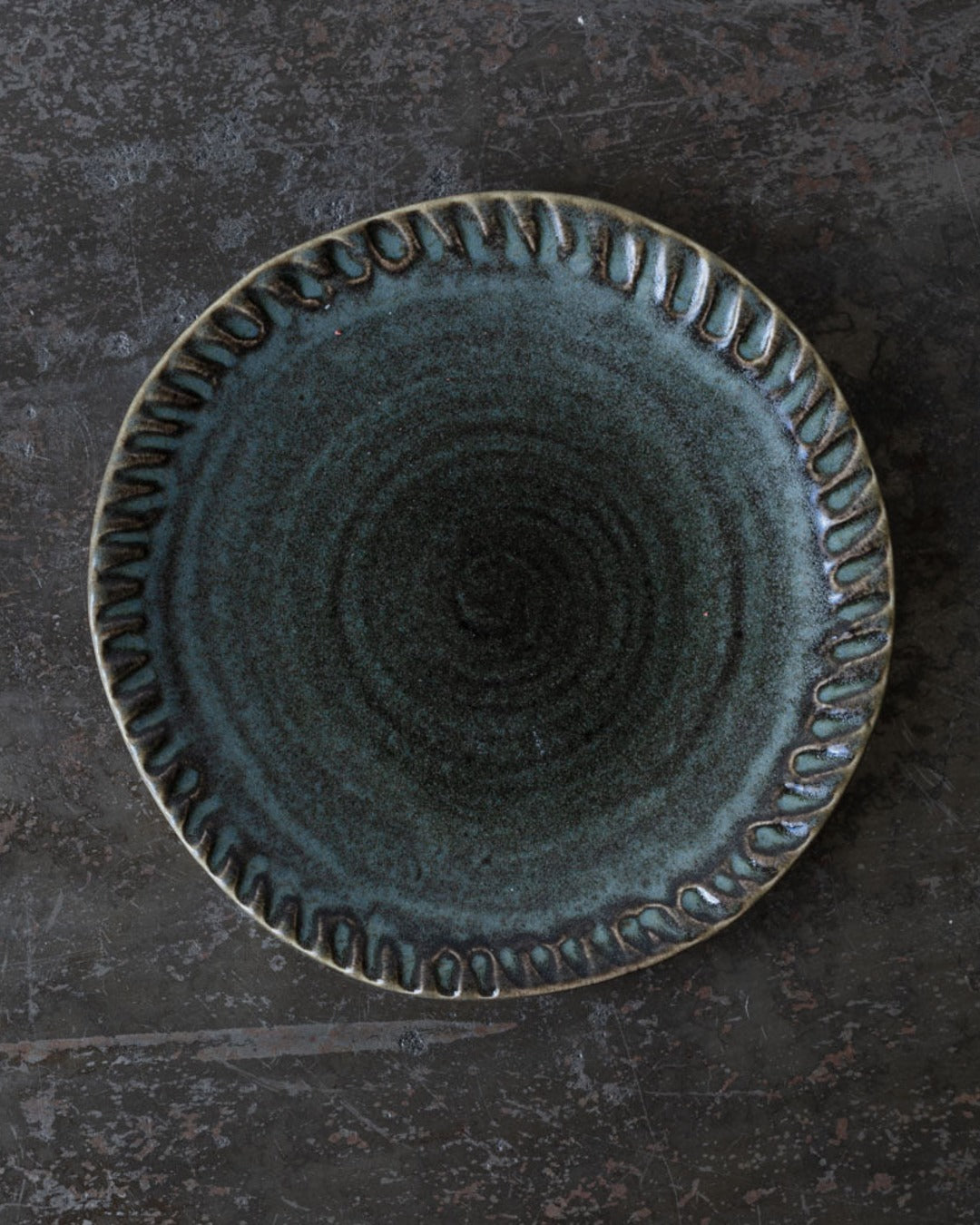 Jars Ceramistes - Assiette Plate Dashi - Charbon